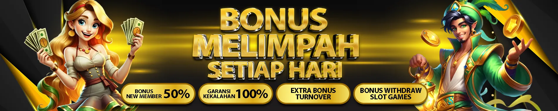 Bonus Melimpah Setiap Hari